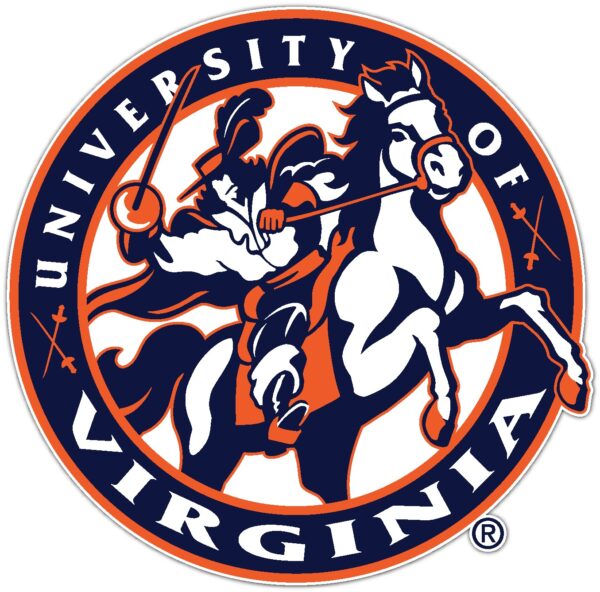 Virginia Cavaliers NCAA Logo vinyl sticker