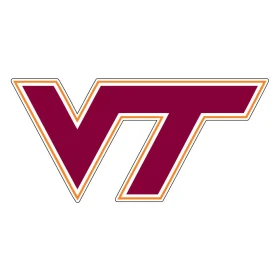 Virginia Tech vinyl sticker