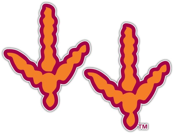 Virginia Tech Hokies 2 NCAA Logo vinyl sticker