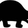 Walking Turtle Cut Out Vinyl Decal