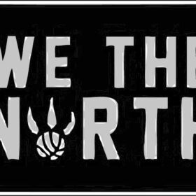 Toronto We The North vinyl sticker