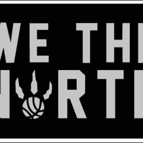 Toronto Raptors We The North vinyl sticker