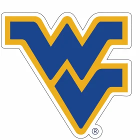 West Virginia Mountaineers 2 NCAA vinyl sticker