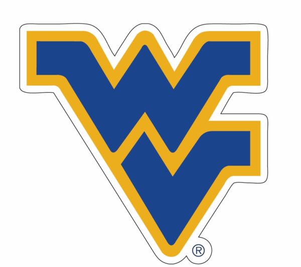 West Virginia Mountaineers 2 NCAA vinyl sticker