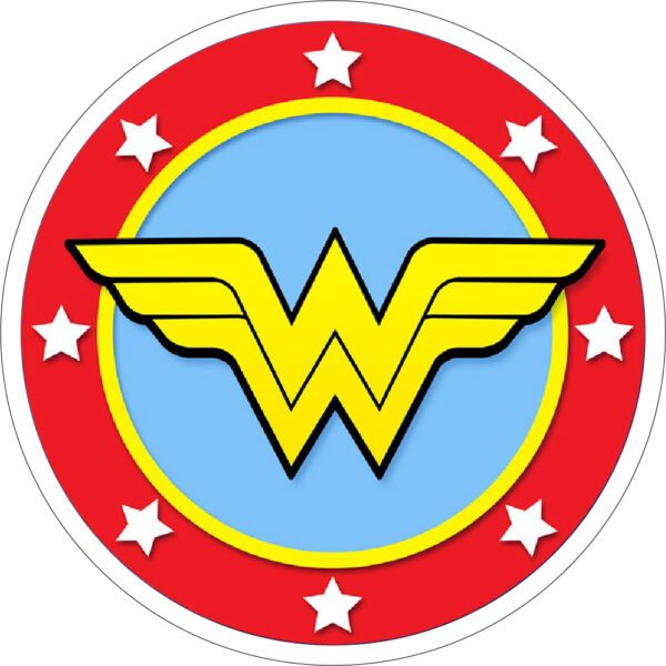 Wonder Woman Symbol vinyl sticker