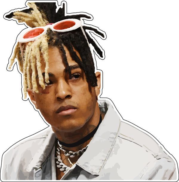 XXX Tentacion Clout vinyl sticker