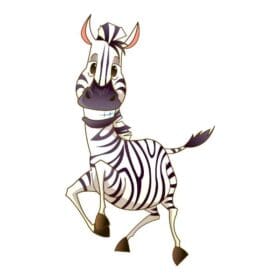 Zebra Wildlife Jungle Wall Window Car Vinyl Sticker Decal