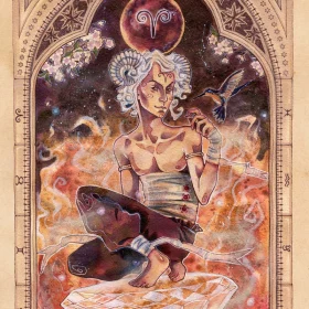 Zodiac-Aries-vinyl-sticker