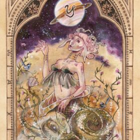 Zodiac-Capricorn-vinyl-sticker