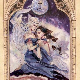 Zodiac-Gemini-vinyl-sticker-