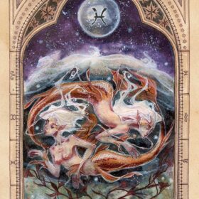 Zodiac-Pisces-vinyl-sticker