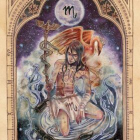 Zodiac-Scorpio-vinyl-sticker