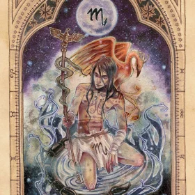 Zodiac-Scorpio-vinyl-sticker