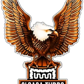 Cloaca Turbo Harley Davidson Parody Wim Delvoye Contemporary Art Poo Machine Mechanical Digestive System Conceptual Modern Sculpture Industrial Design vinyl sticker