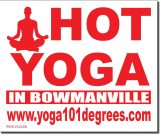 Hot Yoga Lawn Signs 2