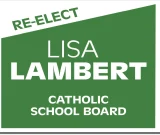 RE_ELECT Lisa Lambert - election sign