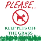 keep pets off grass 12x12 coroplast 1