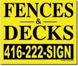 Real Estate 16x12 Pole Signs