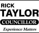 rick taylor Councillor election sign
