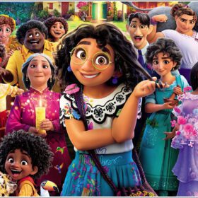 Encanto Cast Characters Magical World Enchanting Village of Villancico Vinyl Sticker