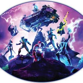 Fortnite Superheroes Marvel Avengers Movie Vinyl Sticker