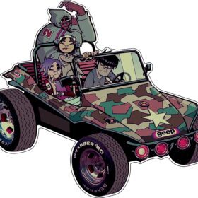 Gorrilaz Jeep