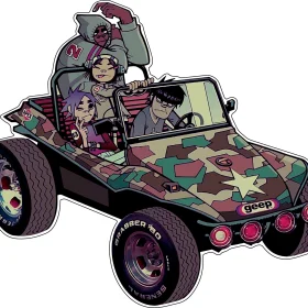 Gorrilaz Jeep