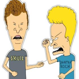 Beavis and Butthead Vinyl Sticker / Printed Vinyl Decal