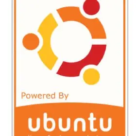 Linux Powered By Ubuntu Open Source Developer Programmer Geek Tech Operating System Logo vinyl sticker