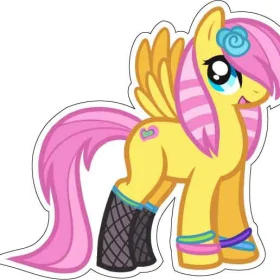 My Little Pony Pinkie Pie vinyl sticker