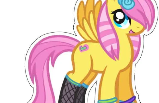 My Little Pony Pinkie Pie vinyl sticker