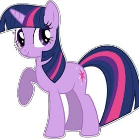 My Little Pony Twilight vinyl sticker