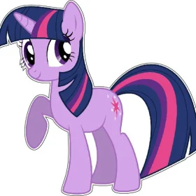 My Little Pony Twilight vinyl sticker