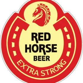 Red Horse Beer Extra Strong Classic Retro Logo Bar Decor Gift For Alcohol Lovers Brewery Brand vinyl sticker