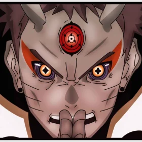 Naruto Shippuden Rikudou Sennin Vinyl Sticker