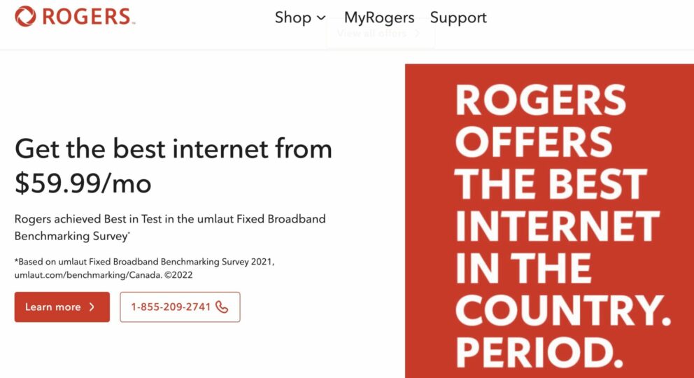 What is the real reason of Rogers service going down