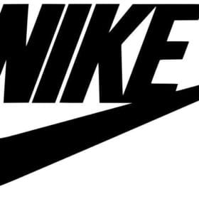 Nike Swoosh Famous Sport Logo Cut-Out Vinyl Decal / Sticker / Label / Autocollant