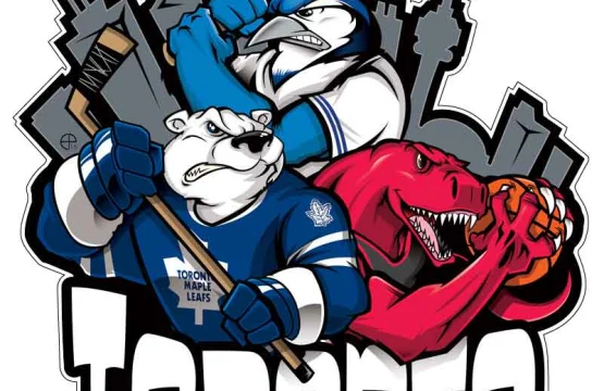 Get ready to show your love for the great city of Toronto and its legendary sports teams with our vibrant vinyl sticker.