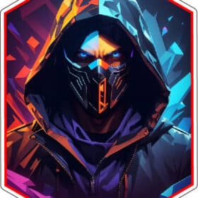 Scorpion VS Sub Zero Warrior Mortal Kombat Movie Ninja Fighting Famous Video Game Cyberpunk Fantasy Gamer Art Deadly Battle Futuristic Design Epic Gaming Style vinyl sticker